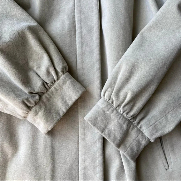 Vintage Brodkin  Ultrasuede Embroidered Overcoat Union Tag - Picture 11 of 15